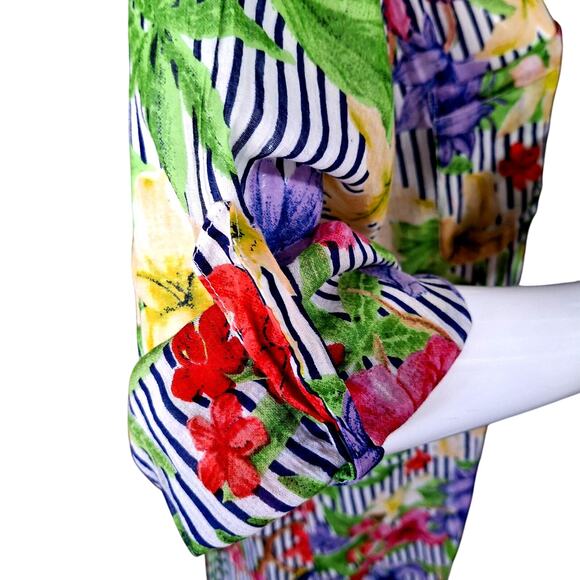 Artisan KiKiSol Multi Color Tunic Size XXL - Picture 6 of 12